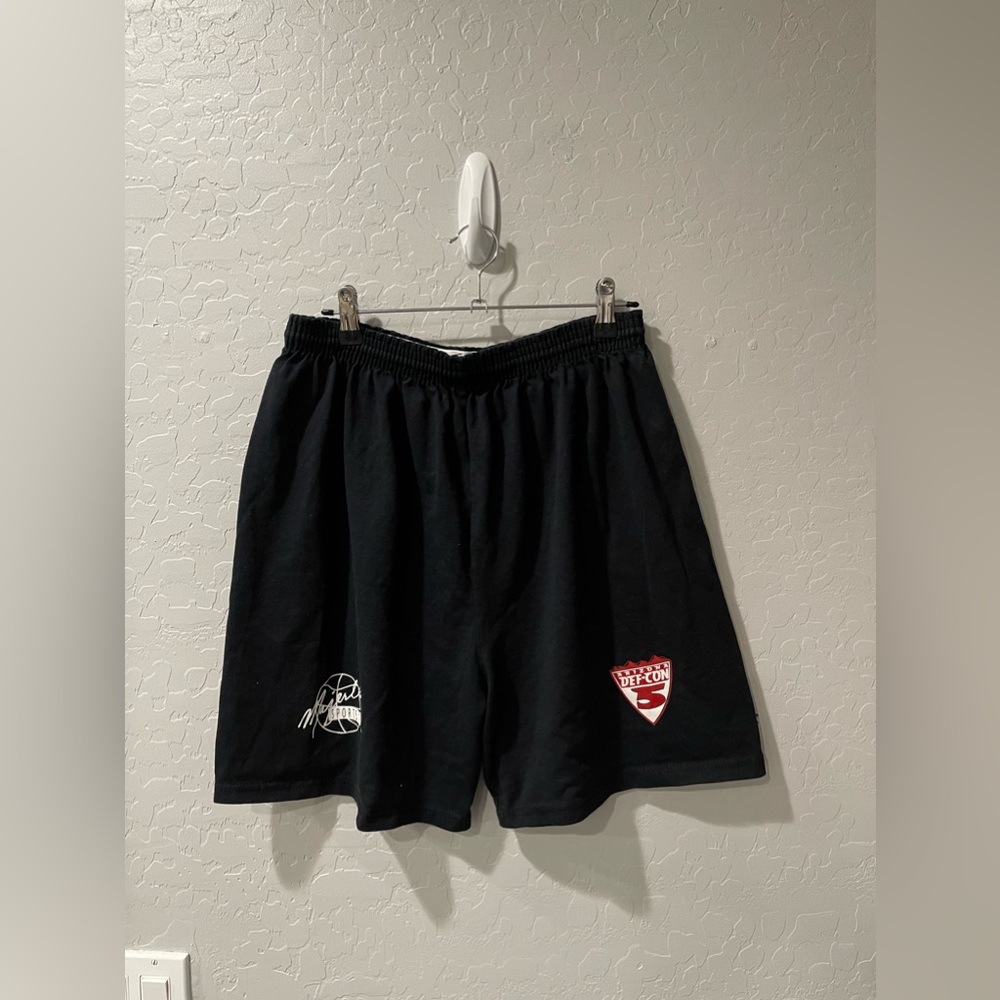 Vintage Dan Majerle Def Con 5 Football Shorts Size XL